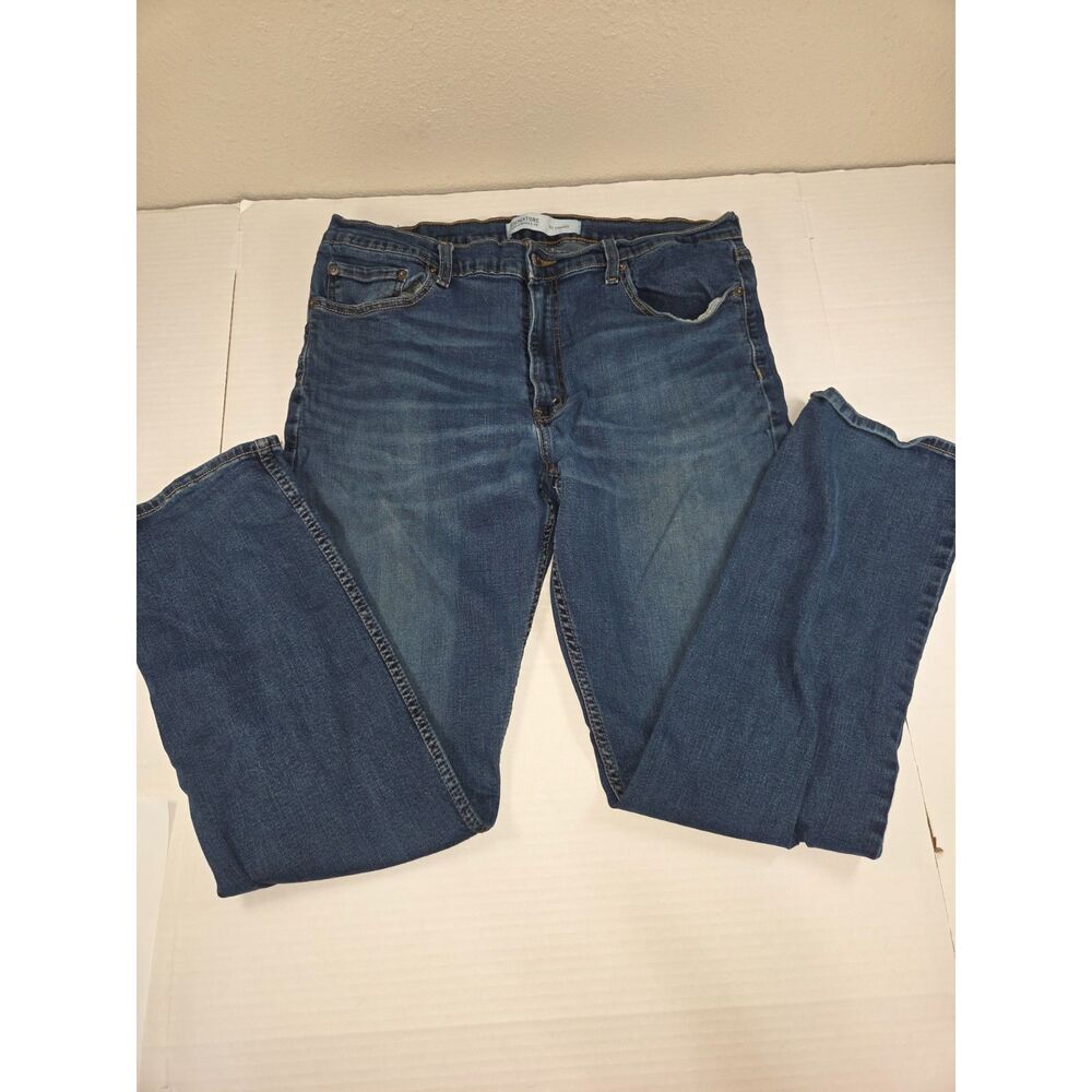 Signature by Levi Strauss & Co. S51 Straight Fit Jeans - 36x32